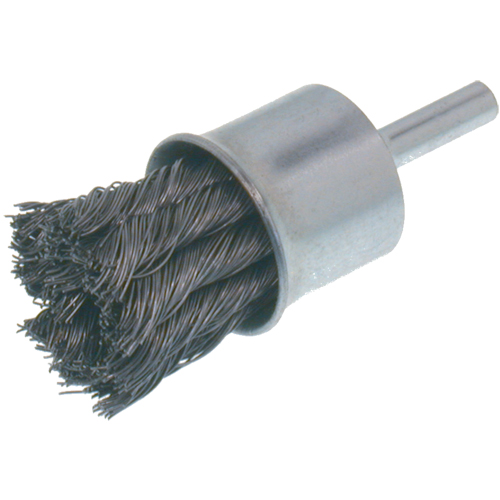 Brosses &eacute;conomiques &agrave; fils nou&eacute;s, 1" dia., dia. Des fils 0.014, Tige 1/4" FMT Sales Ltd