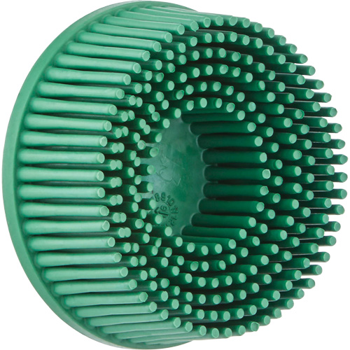 Meule en soie Roloc Scotch-Brite, C&eacute;ramique, Grain Cors&eacute;, 2" dia. FMT Sales Ltd