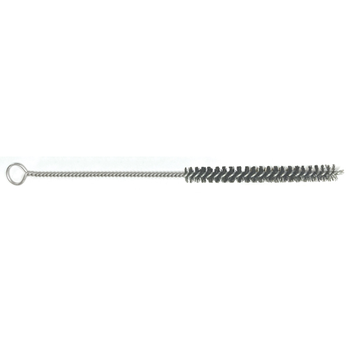 Brosse pour tubes torsad&eacute;e, 1/4" dia. x 4-1/2" l, 12" longueur hors tout FMT Sales Ltd