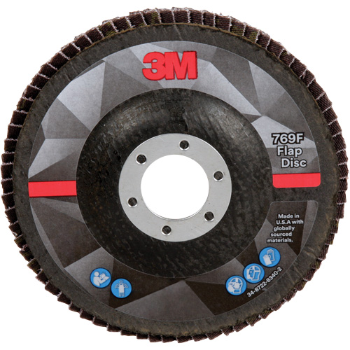 769F Quick Change Flap Disc, 5" x 7/8", Type 27, 40+ Grit, Ceramic FMT Sales Ltd