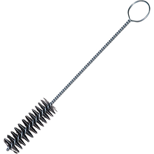 Brosse en acier torsad&eacute;e pour tuyaux, 1/8" dia. x 1" l, 6" longueur hors tout FMT Sales Ltd