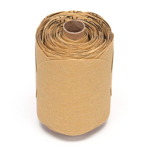 Stikit Gold Paper 216U Disc Roll, Aluminum Oxide, 5" W x 52' L, P100 Grit FMT Sales Ltd