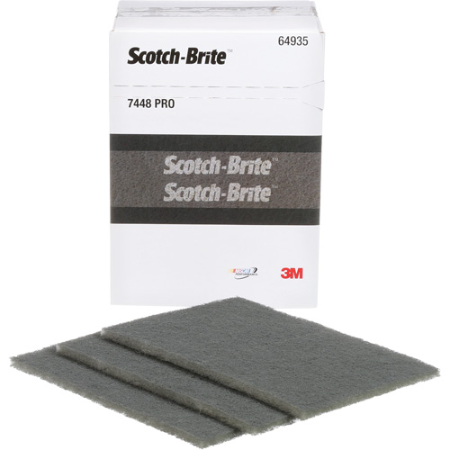 Tampon pour la pr&eacute;paration manuelle des surfaces Scotch-Brite Pro, Carbure de silicium, 9" x 6", Grain Ultra fin FMT Sales Ltd