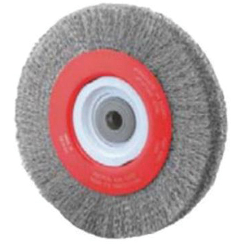 Roue d'&eacute;tabli sertie, 8" dia., Fils 0,014", Arbre 1/2"-2 FMT Sales Ltd