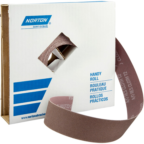 Metalite&reg; K225 Shop Rolls, Aluminum Oxide, 1-1/2" W x 150' L, P50-X Grit FMT Sales Ltd