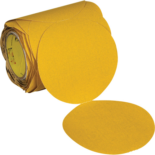 Stikit Gold Abrasive Disc Roll 09312, 6" Dia., 120 Grit, Aluminum Oxide FMT Sales Ltd