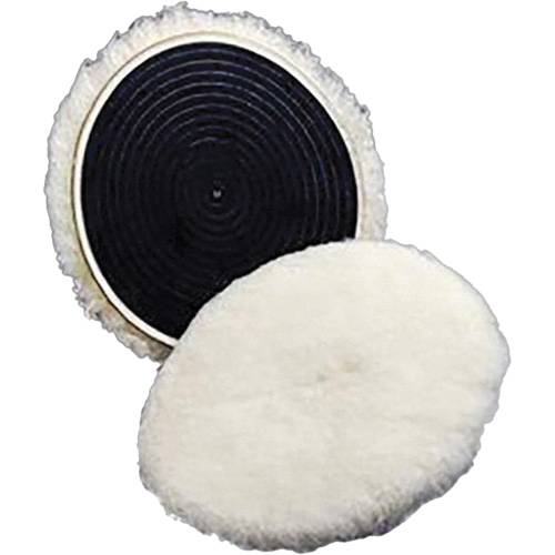Tampon de polissage naturel Finesse-it 82531, 7" dia., Laine FMT Sales Ltd