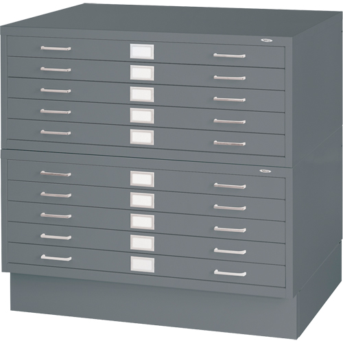 Steel Plan Files, 5 Drawers, 40-3/8" W x 29-3/8" D x 16-1/2" H FMT Sales Ltd