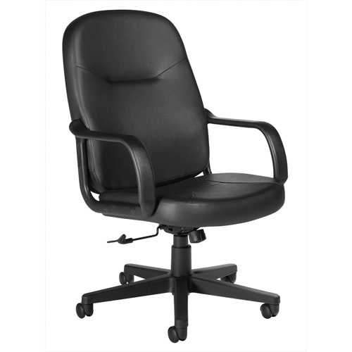 Office Chairs, Leather, Black FMT Sales Ltd
