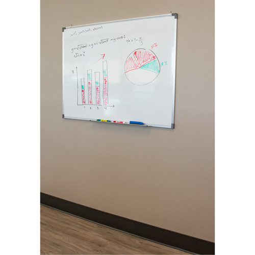 White Board, Magnetic, 36" W x 24" H FMT Sales Ltd