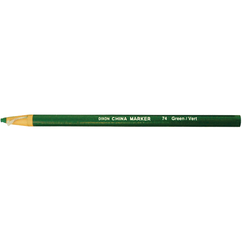 Dixon&reg; China Marker - Green, Green FMT Sales Ltd