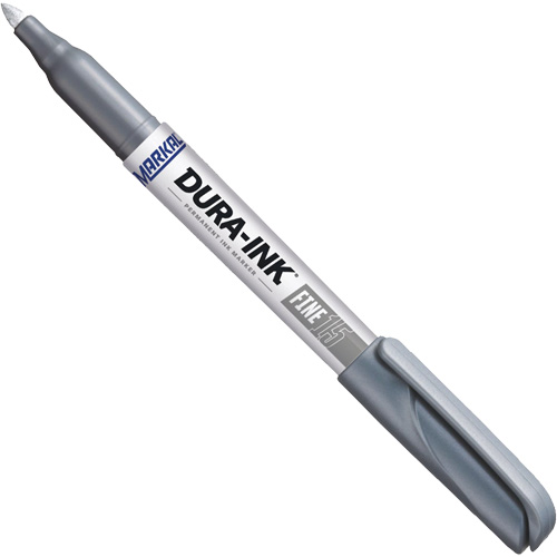 Marqueur permanent Dura-Ink no 15, Argent, Pointe Fin FMT Sales Ltd