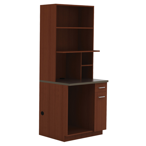 Modular Cabinet, Melamine, 39" H x 36" W x 25" D, Mahogany FMT Sales Ltd