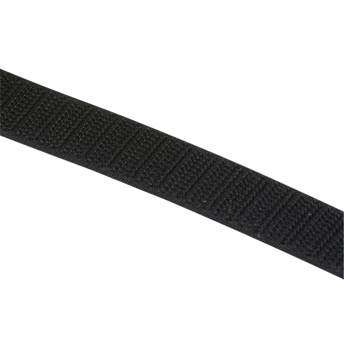 Ruban d'attaches, Crochet, 25 vg x 3/4", Cousu, Noir FMT Sales Ltd