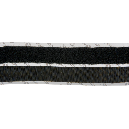 Fastener, Hook & Loop, 15' x 3/4", Adhesive, Black FMT Sales Ltd
