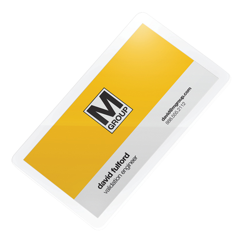 Swingline UltraClear Laminating Business Card Pouches FMT Sales Ltd