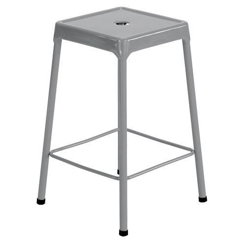 Tabouret en acier pour comptoir Safco, Stationnaire, Fixe Hauteur, Capacit&eacute; 250 lb FMT Sales Ltd