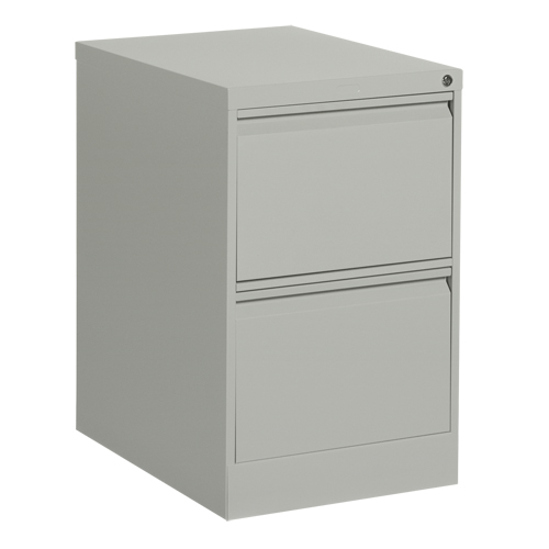 Classeur vertical, Acier, 2 tiroirs, 18-1/7" la x 25" p x 29" h, Gris FMT Sales Ltd