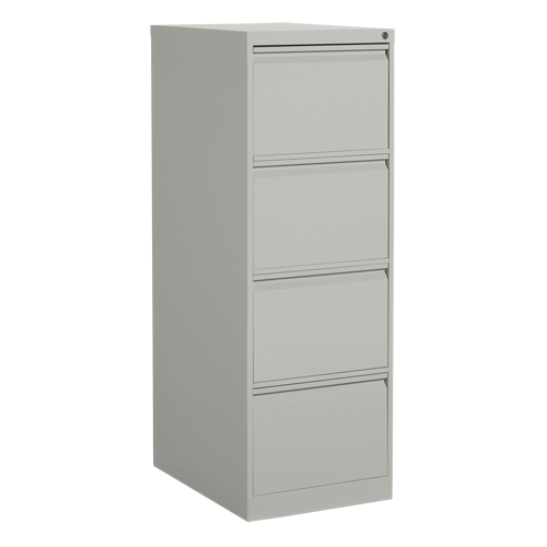 Classeur vertical, Acier, 4 tiroirs, 18-1/7" la x 25" p x 52" h, Gris FMT Sales Ltd