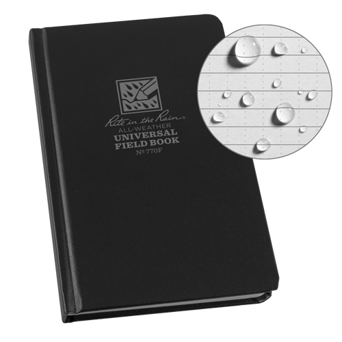 Livre reli&eacute;, Couverture rigide, Noir, 160 Pages, 4-5/8" , 7-1/4"  FMT Sales Ltd