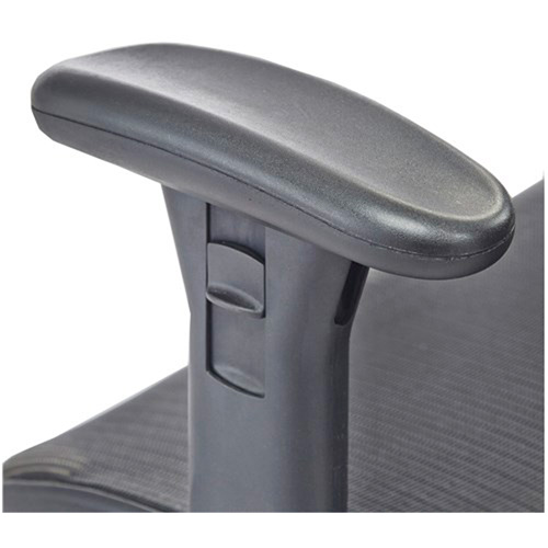 Chaise &eacute;conomique pour personnes de taille forte ou grandes, Mailles, Noir, Capacit&eacute; 450 lb FMT Sales Ltd