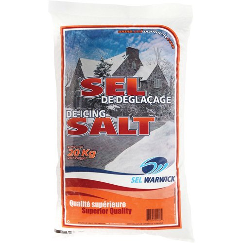 Sel fondant &agrave; glace, 44,1 lb (20 kg), Sac, -10°C (14°F) FMT Sales Ltd