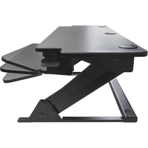 Goya Sit-Stand Workstation, Desktop Unit, 20" H x 42" W x 16" D, Black FMT Sales Ltd