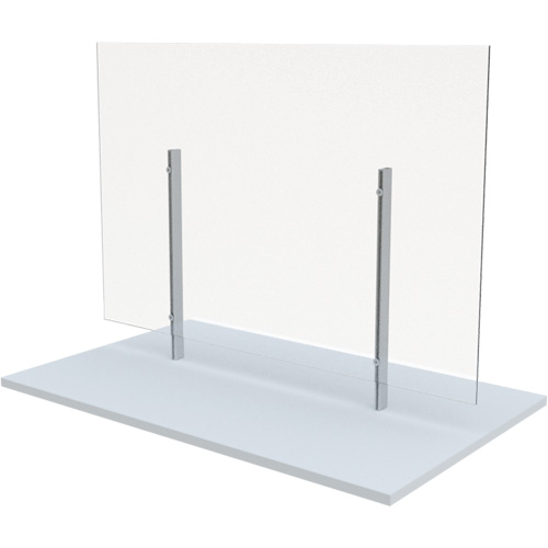 Vitre hygi&eacute;nique sur pied, 48" la x 36" h FMT Sales Ltd