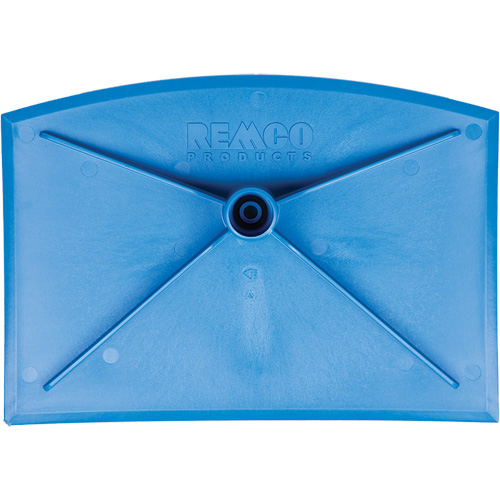 T&ecirc;te de binette pour service alimentaire, Bleu, 8" la x 11-1/4" lo FMT Sales Ltd
