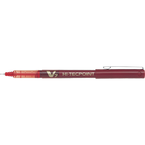 Hi-Tecpoint Pen, Red, 0.7 mm FMT Sales Ltd