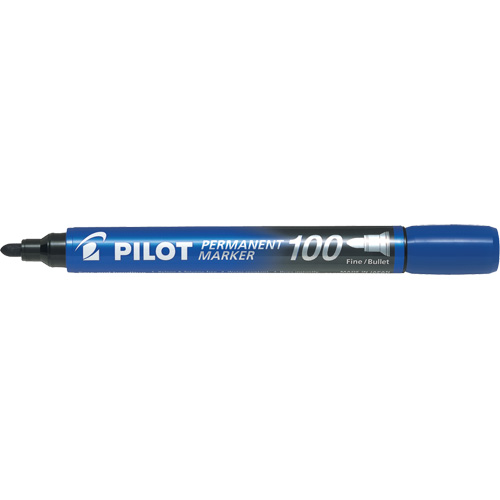 Marqueur permanent s&eacute;rie 100, Bleu, Pointe Ronde FMT Sales Ltd