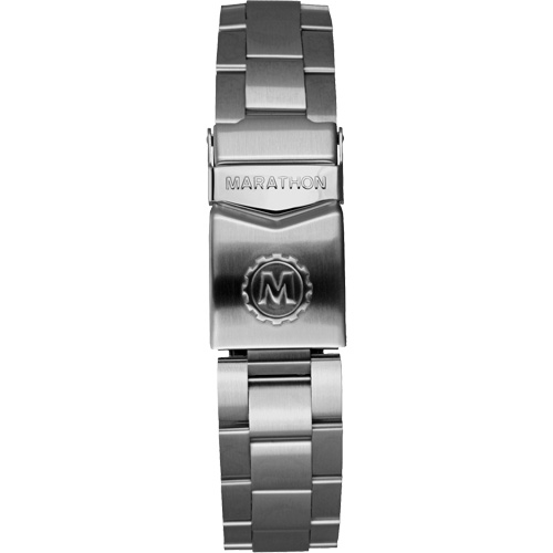 Grande montre automatique de plong&eacute;e &eacute;dition arctique GSAR avec bracelet en acier inoxydable, Num&eacute;rique, &agrave; piles, 41 mm, Argent FMT Sales Ltd