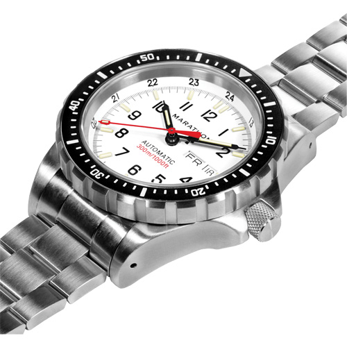 Arctic Edition Jumbo Day/Date Automatic with Stainless Steel Bracelet, Digital, Battery Operated, 46 mm, Silver FMT Sales Ltd