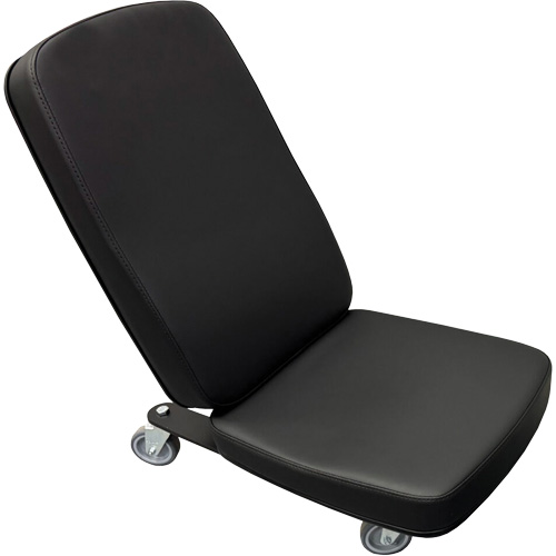 FLEX Mini Industrial Chair, Vinyl, Black, 280 lbs. Capacity FMT Sales Ltd