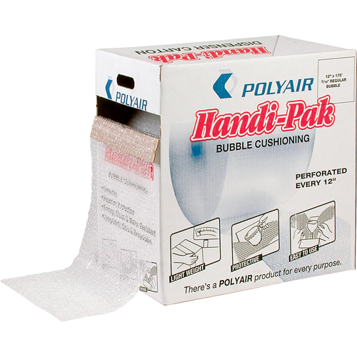 Pellicule coussin&eacute;e Handi-Pak, 100' x 12", 5/16" bulles FMT Sales Ltd