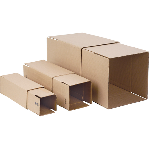 Boîtes ondul&eacute;es t&eacute;lescopiques, 12" la x 12" lo, Gamme de hauteur de 24" - 48" FMT Sales Ltd