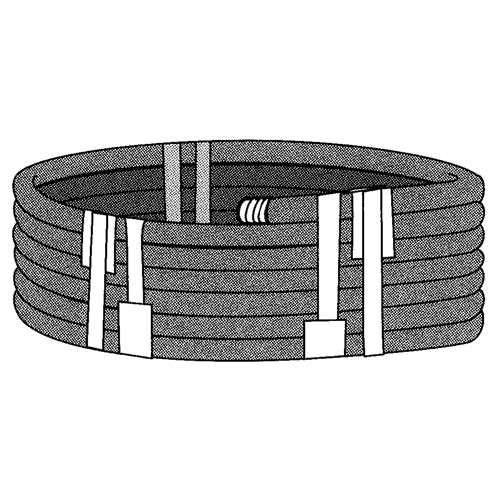 Stretchable Tape, 6 mils Thick, 38.1 mm (1-1/2") x 55 m (180')  FMT Sales Ltd