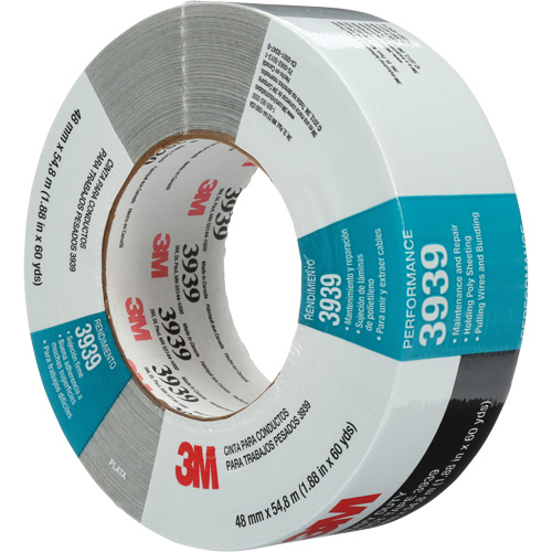 Ruban adh&eacute;sif 3939, 9 mils, Argent, 48 mm (2") x 55 m (180') FMT Sales Ltd