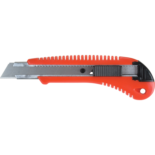 Couteau professionnel ATK300, 18 mm, Acier au carbone, Prise en Plastique FMT Sales Ltd