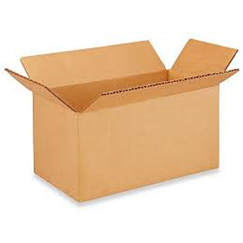 Boîte en carton ondul&eacute;, 8" lo x 4" la x 4" h, ondulations C FMT Sales Ltd