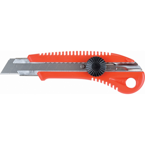 Couteau professionnel ATK400, 18 mm, Acier au carbone, Prise en Plastique FMT Sales Ltd