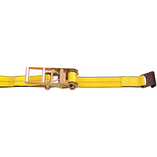 Ratchet Straps, Flat Hook, 3" W x 30' L, 5400 lbs. (2450 kg) Working Load Limit FMT Sales Ltd