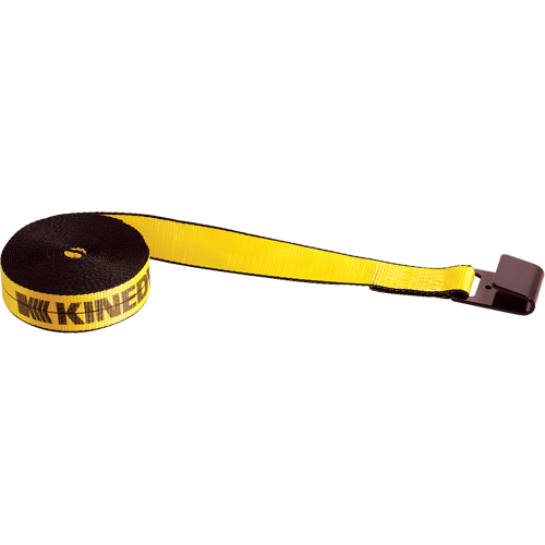 Winch Straps, Flat Hook, 2" W x 30' L, 3335 lbs. (1513 kg) Working Load Limit FMT Sales Ltd