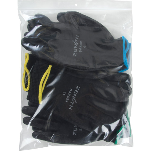Poly Bags, Reclosable, 12" x 10", 2 mils FMT Sales Ltd