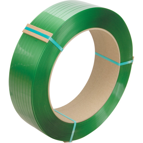 Strapping, Polyester, 5/8" W x 4000' L, Green, Manual Grade FMT Sales Ltd
