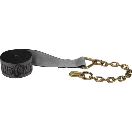 Winch Strap with Chain Anchor FMT Sales Ltd