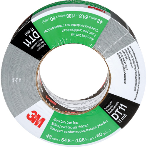 Ruban adh&eacute;sif robuste DT11, 11 mils, Argent, 48 mm (2") x 55 m (180') FMT Sales Ltd