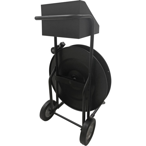 Strapping Dispenser, Polyester/Steel/Polypropylene Straps, 16"/8" Core Dia., 3"/8"/6" Roll Width FMT Sales Ltd