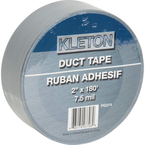 Utility Grade Duct Tape, 7.5 mils, Silver, 50 mm (2") x 55 m (180') FMT Sales Ltd