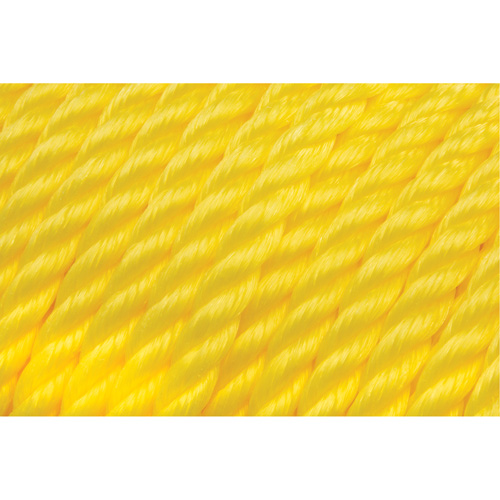 Corde jaune tress&eacute;e 1/2", Polypropyl&egrave;ne, 335' FMT Sales Ltd
